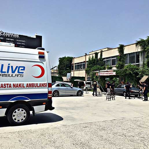 Film ve Dizi Seti Ambulansı